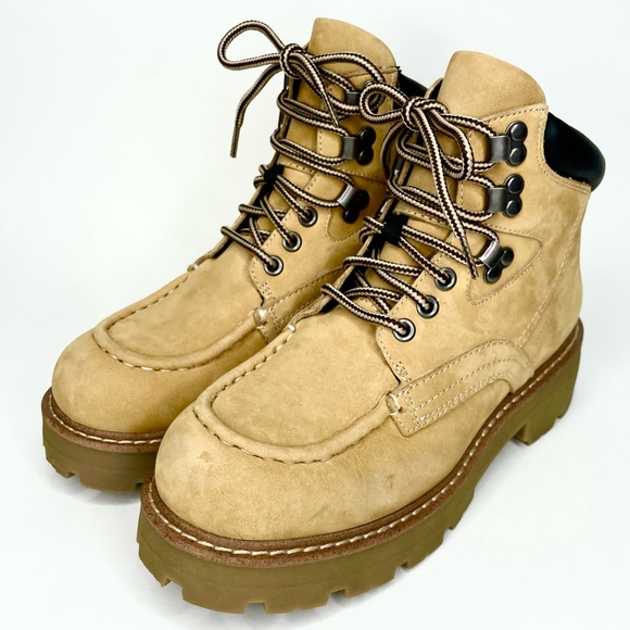 NEW Women's 7 Vagabond Shoemakers Cosmo nubuck brown lace up boots 4849-250-13 - Picture 2 of 10